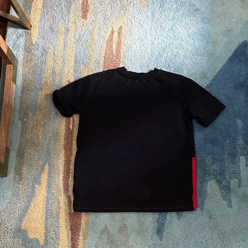 Disney Black and Red Mickey Mouse Kids Tee